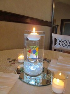 Floating candles rule! Floating candles rule!