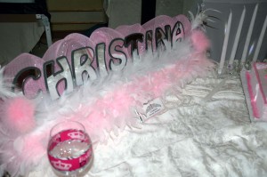 Sweet 16 party name board Sweet 16 party name board